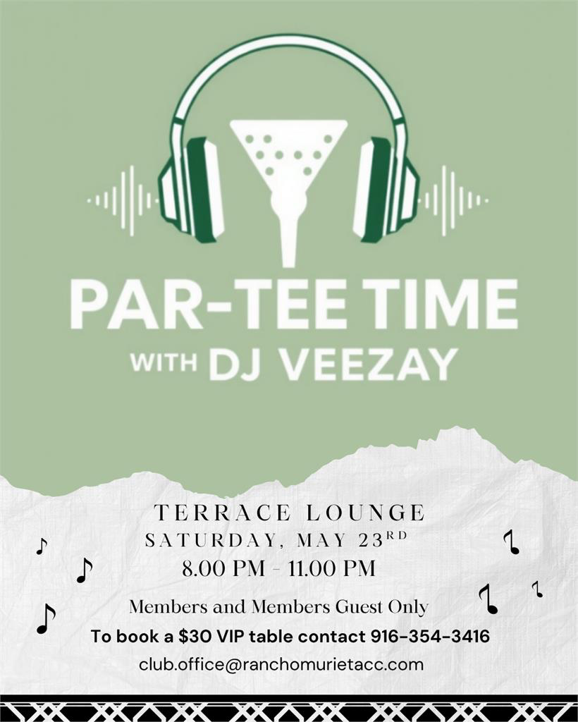 PAR-TEE TIME WITH DJ VEEZAY