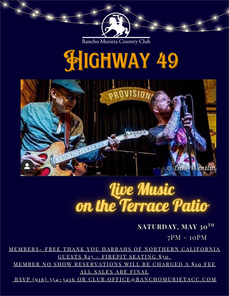 Tive Music on the Terrace Patio