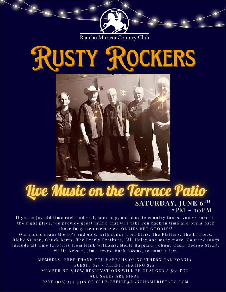 Live Music on the Terrace Patio