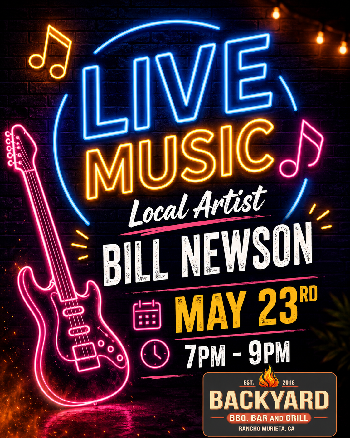 Live Music at the Backyard