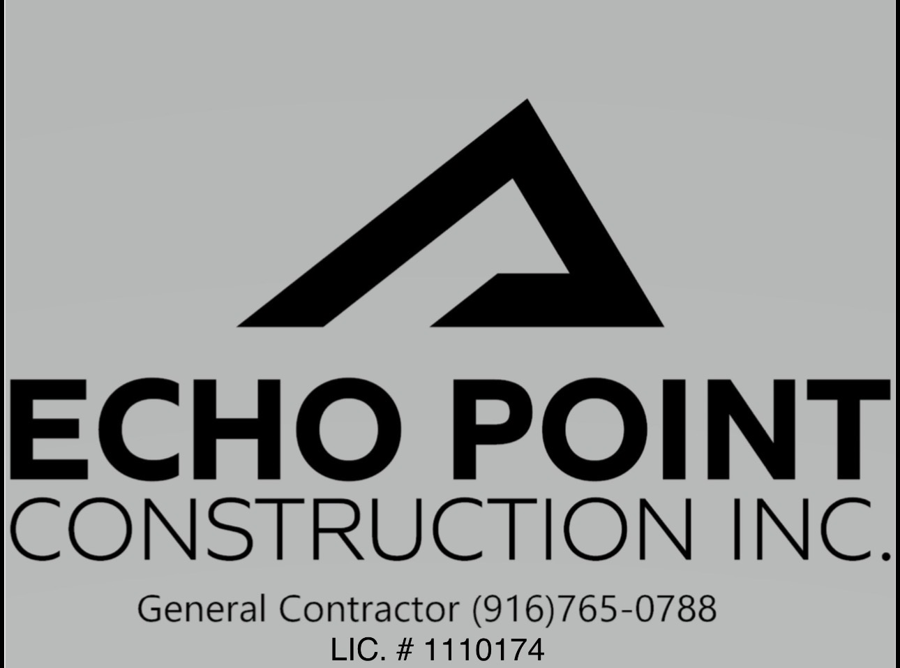 Echo Point Construction