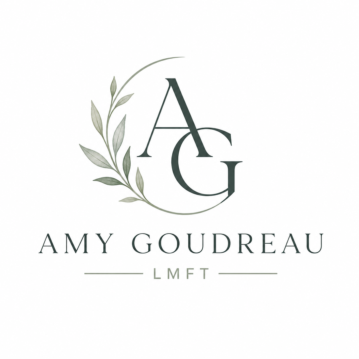 Amy Goudreau, LMFT # 150967 logo
