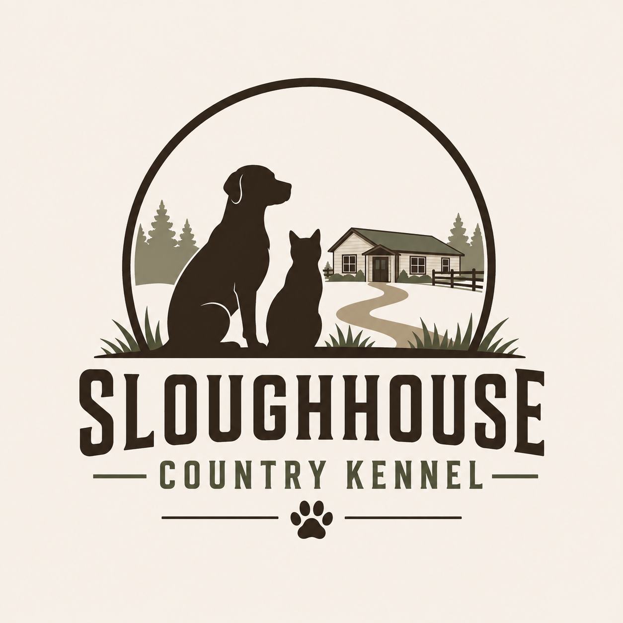 Sloughhouse Country Kennel logo