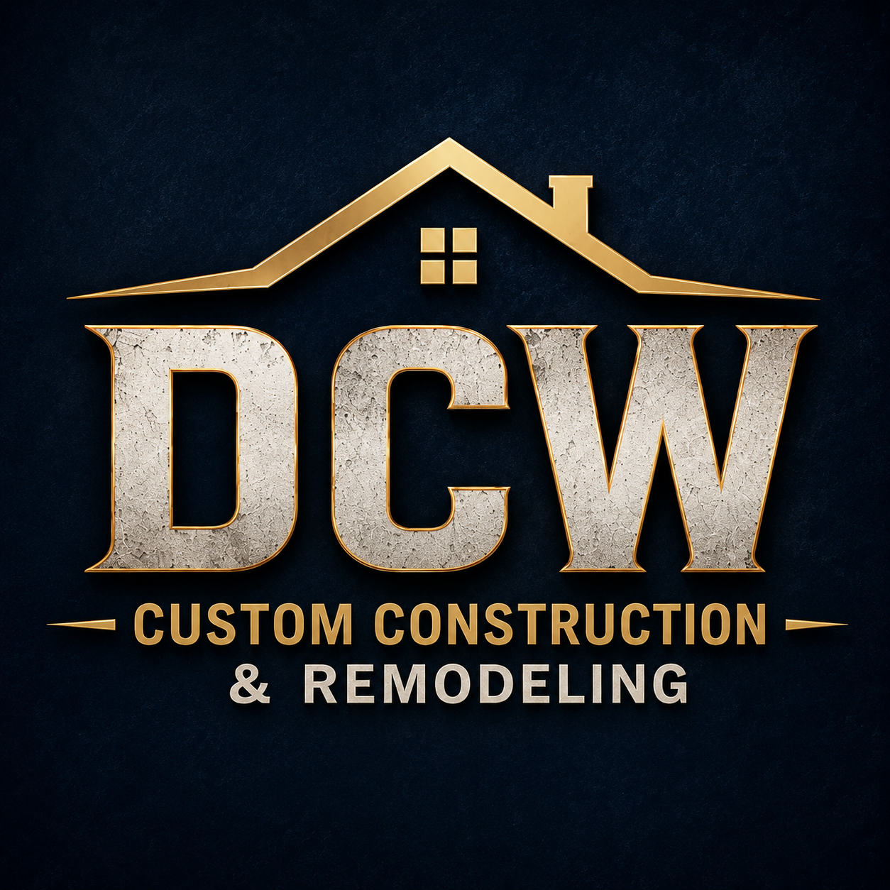 DCW Custom Construction and Remodeling logo