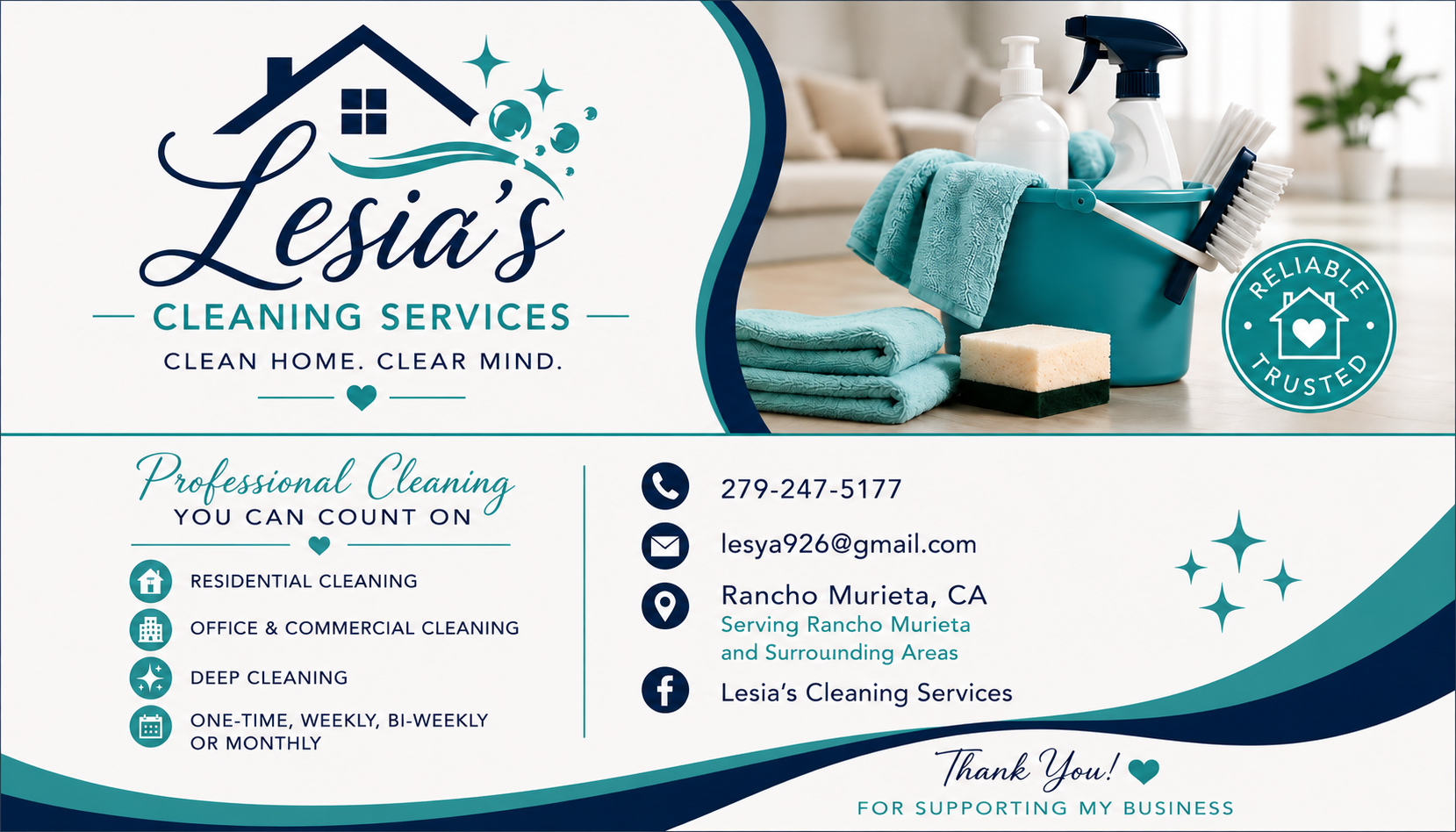 Lesia – Independent House Cleaner